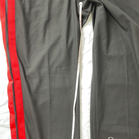 Express Wide Leg Pants Color-Black with Red details Size-Large NWOT - Picture 12 of 16